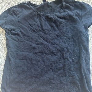 American Eagle texture top - black size M